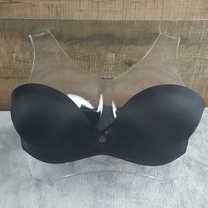 Victoria's Secret 32 B bomb shell black strapless